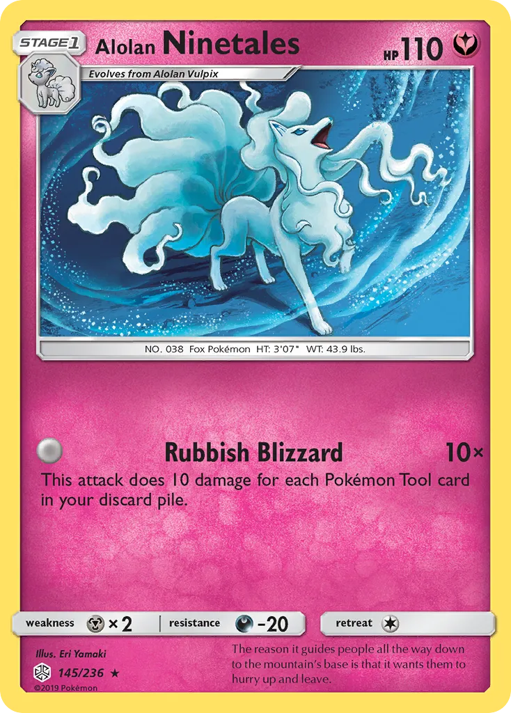 Alolan Ninetales - Cosmic Eclipse