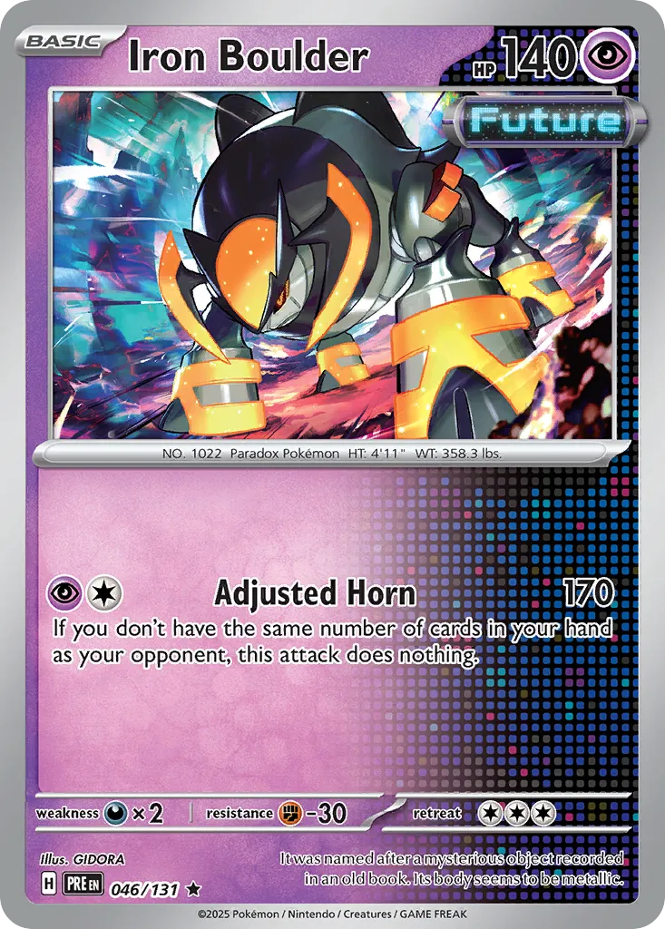 Iron Boulder - Prismatic Evolutions