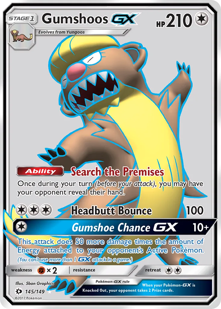 Gumshoos-GX - Sun & Moon