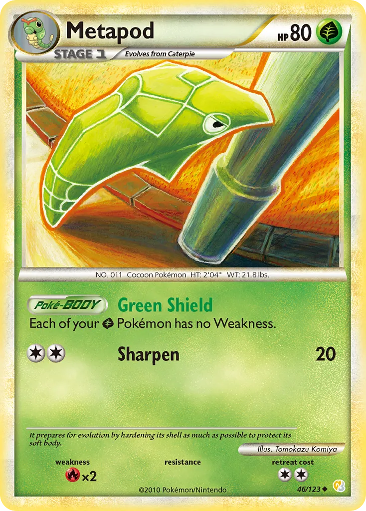Metapod - HeartGold & SoulSilver
