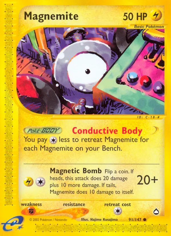 Magnemite - Aquapolis