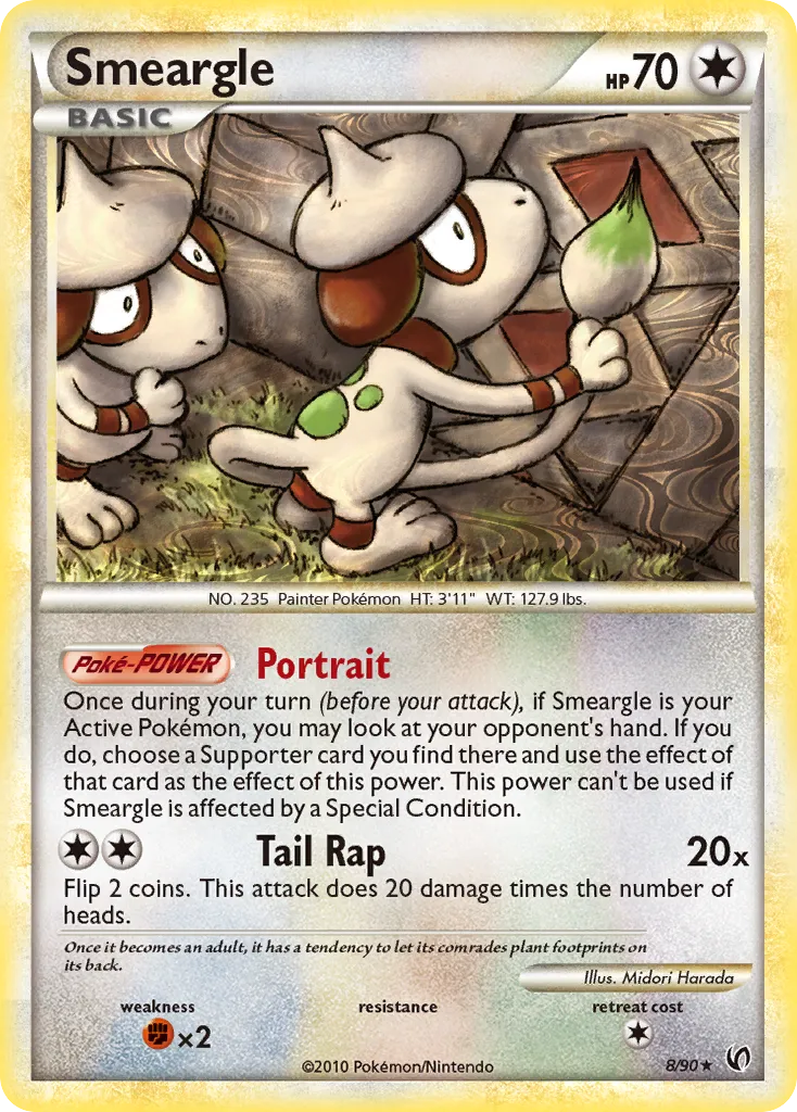 Smeargle - HS—Undaunted