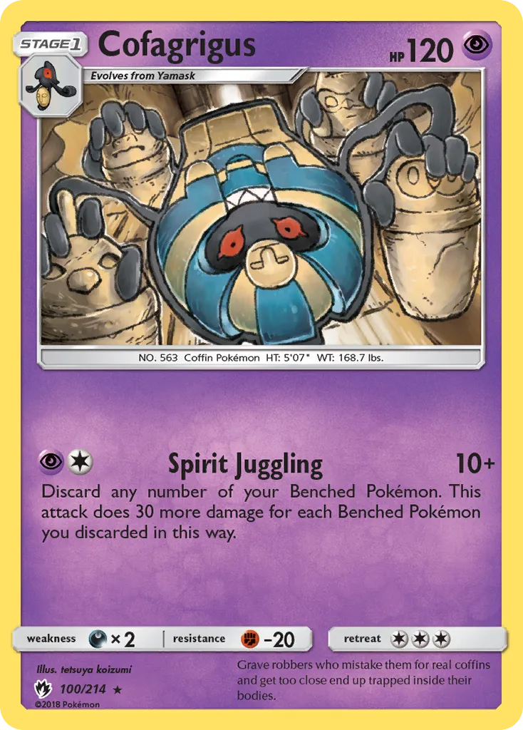 Cofagrigus - Lost Thunder