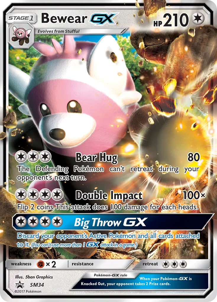 Bewear-GX - SM Black Star Promos