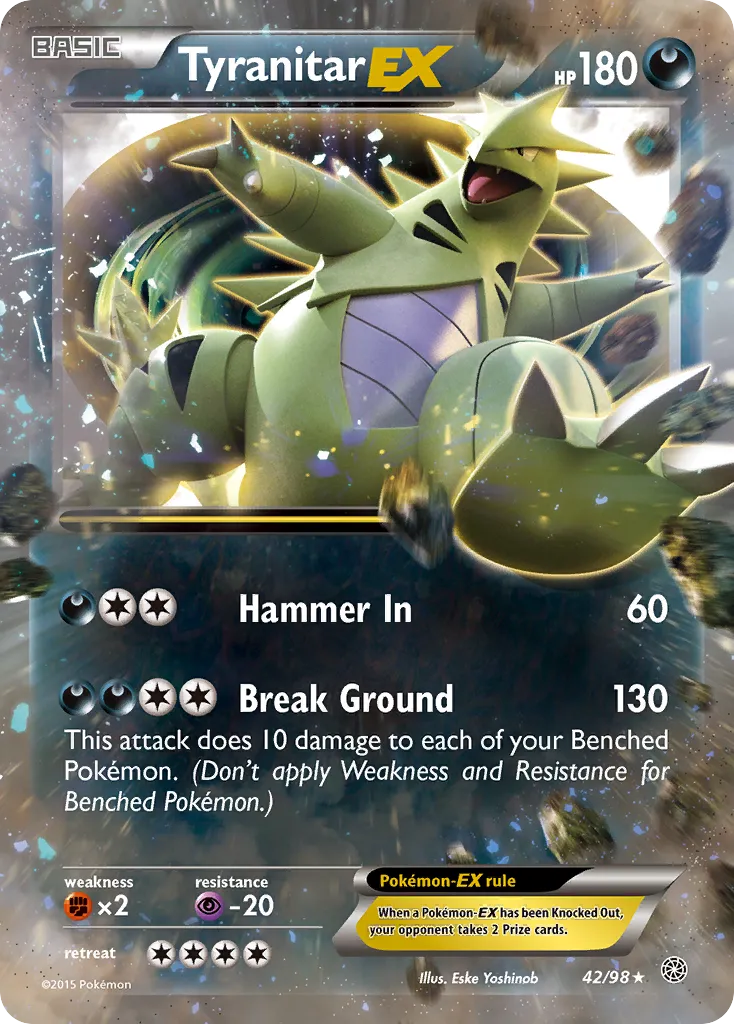 Tyranitar-EX - Ancient Origins