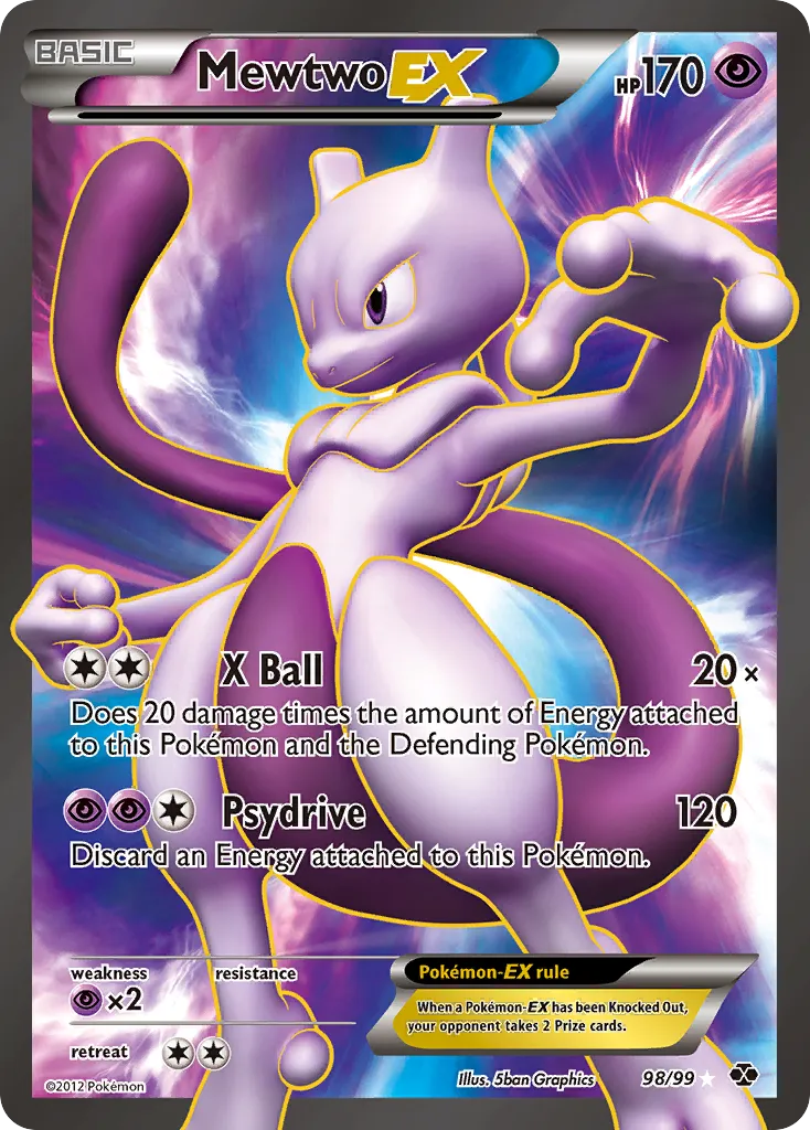 Mewtwo-EX - Next Destinies