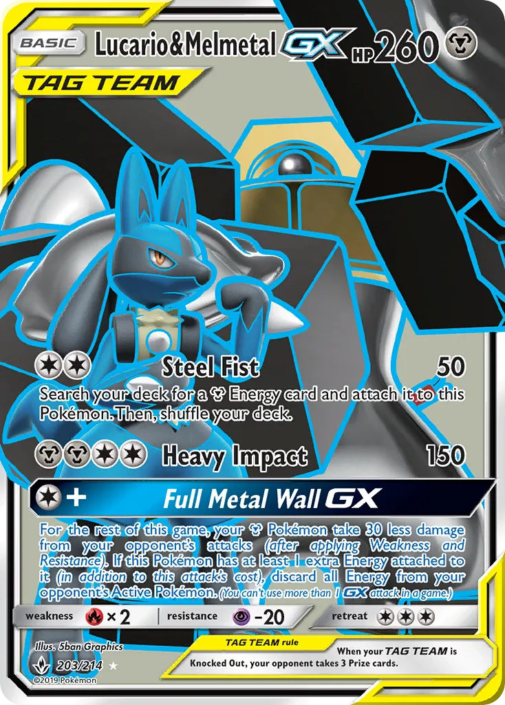 Lucario & Melmetal-GX - Unbroken Bonds