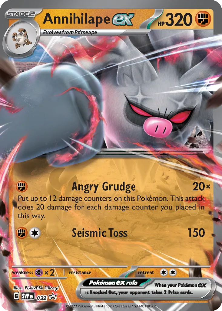 Annihilape ex - Scarlet & Violet Black Star Promos