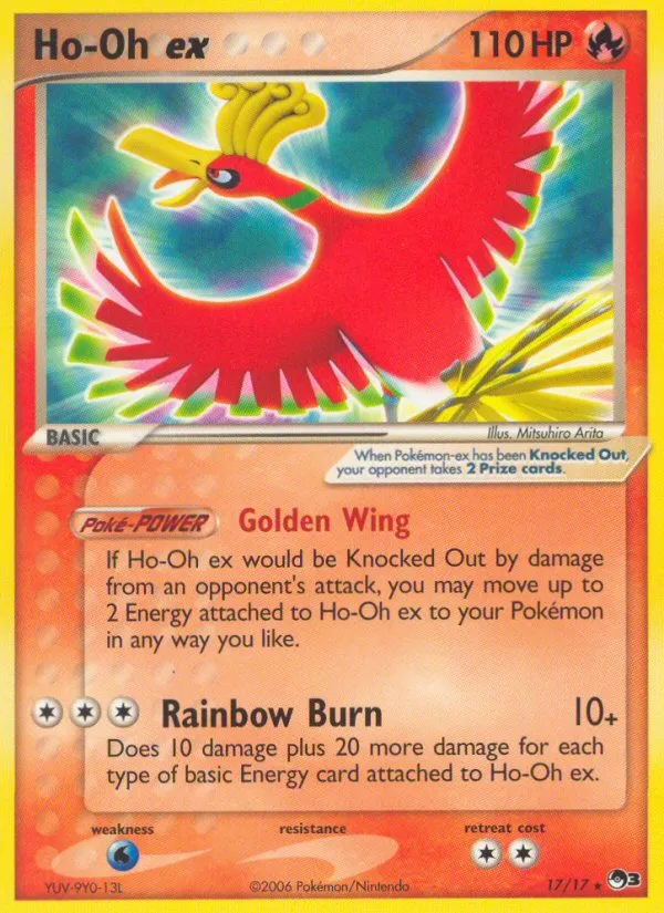 Ho-Oh ex - POP Series 3