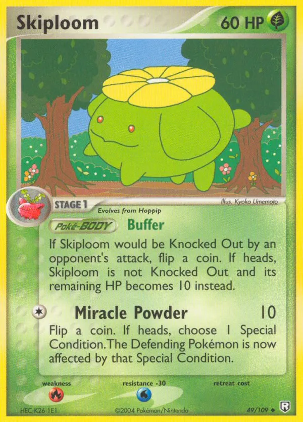 Skiploom - Team Rocket Returns
