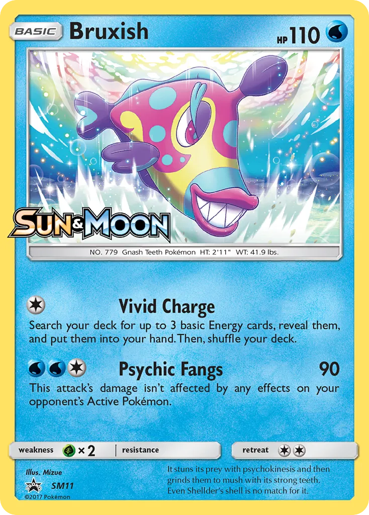 Bruxish - SM Black Star Promos