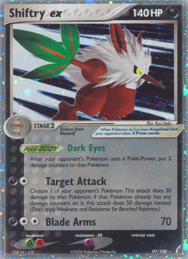 Shiftry ex - Crystal Guardians