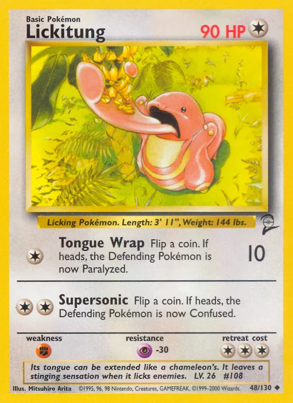 Lickitung - Base Set 2