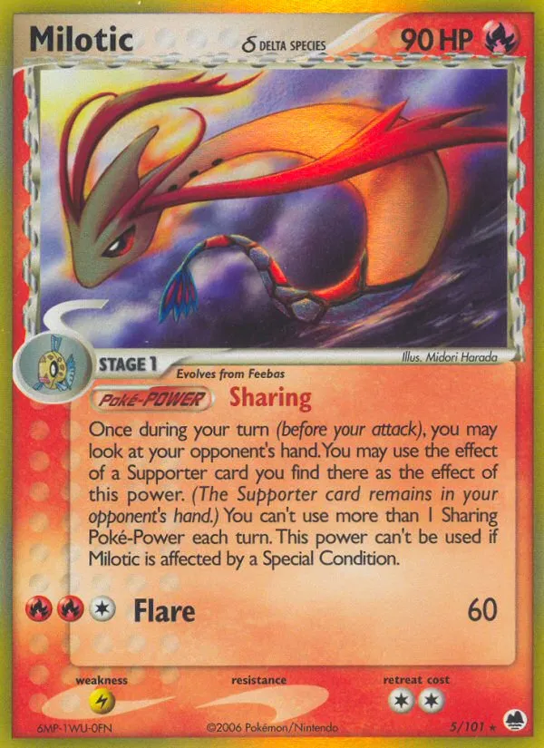 Milotic δ - Dragon Frontiers