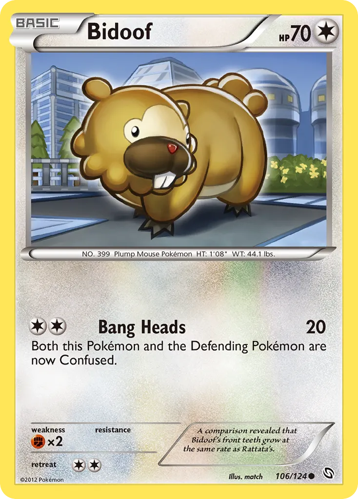 Bidoof - Dragons Exalted