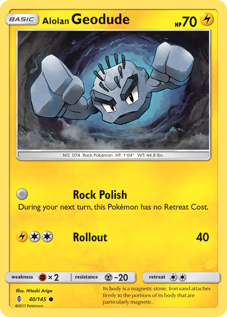 Alolan Geodude - Guardians Rising