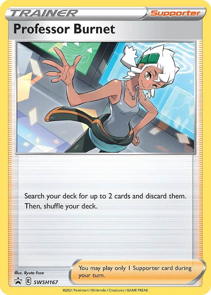 Professor Burnet - SWSH Black Star Promos