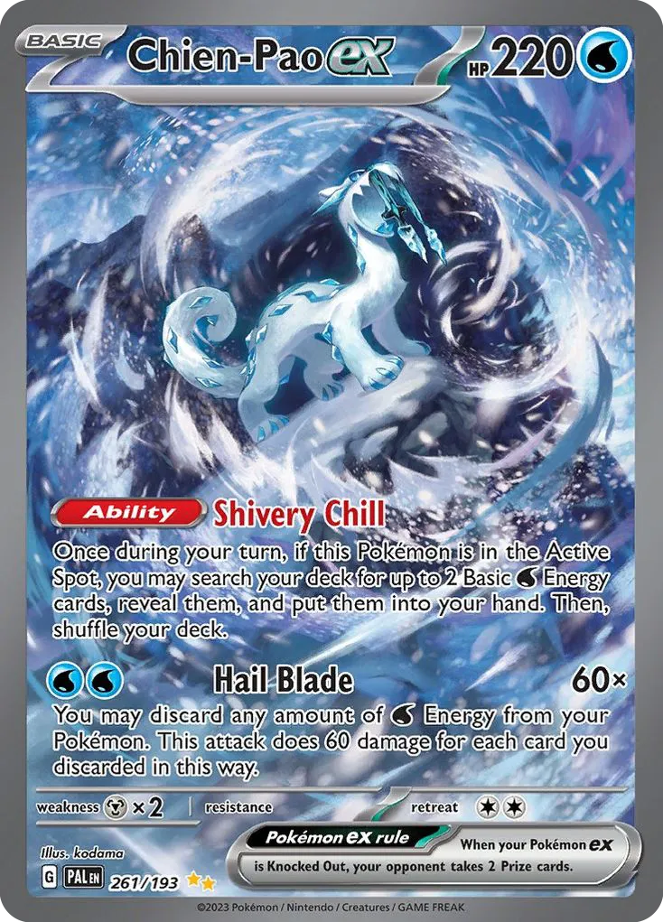 Chien-Pao ex - Paldea Evolved
