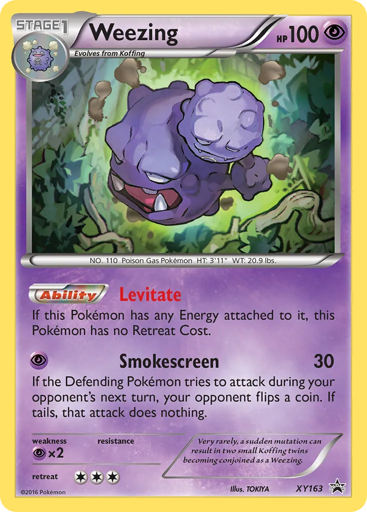 Weezing - XY Black Star Promos