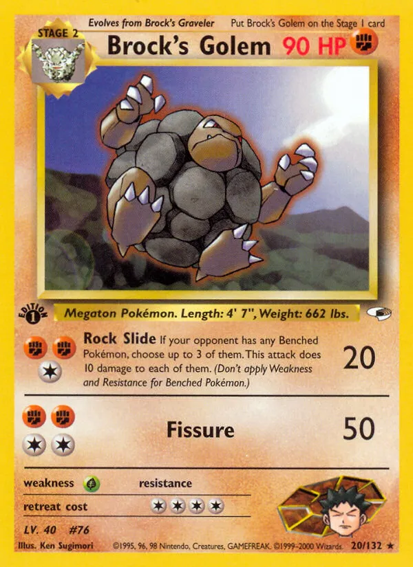 Brock's Golem - Gym Heroes