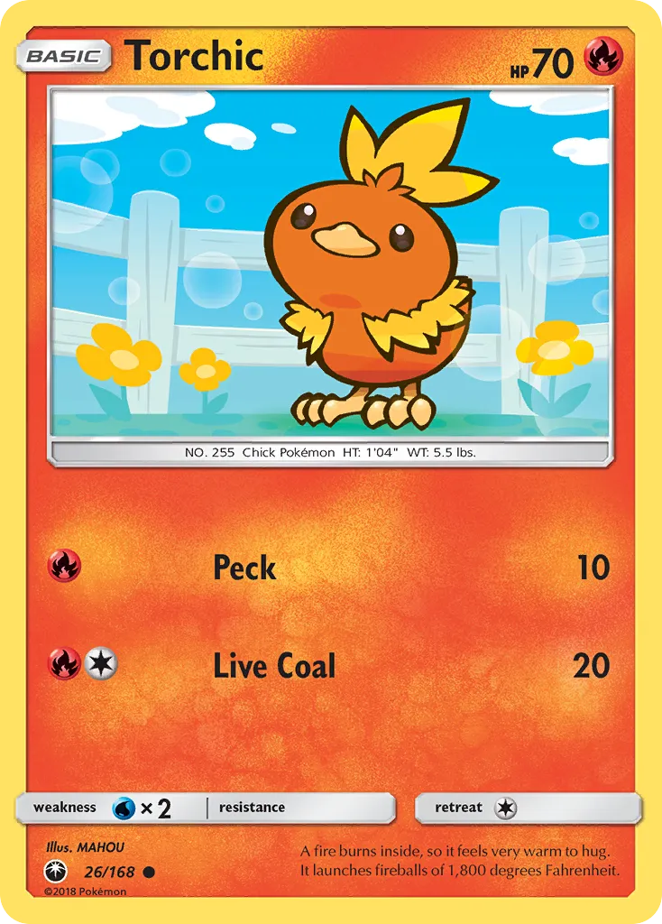 Torchic - Celestial Storm