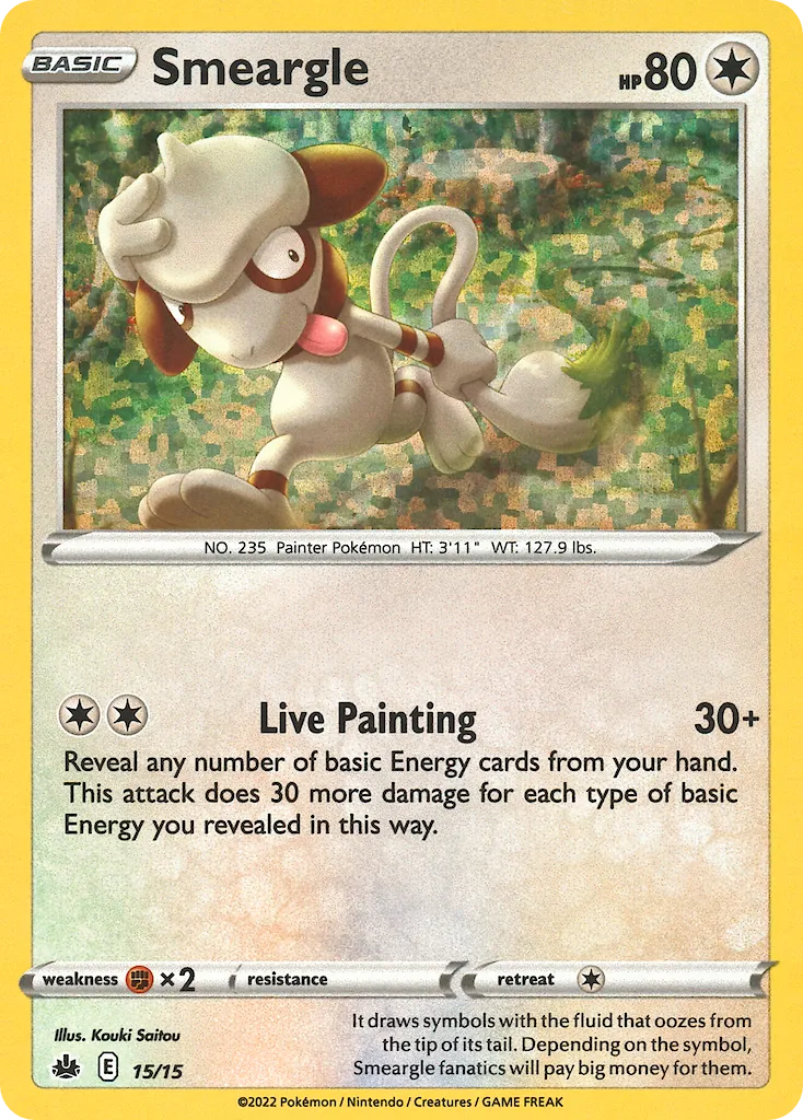 Smeargle - McDonald's Collection 2022