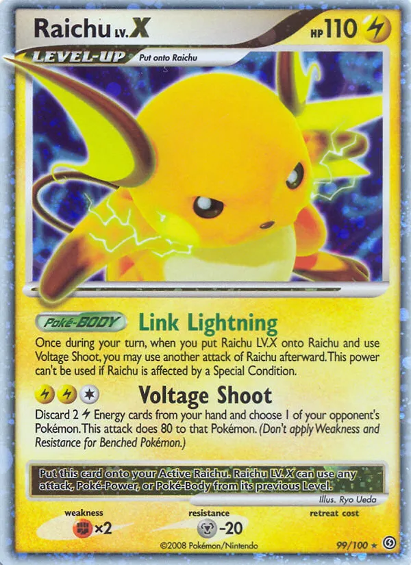 Raichu LV.X - Stormfront
