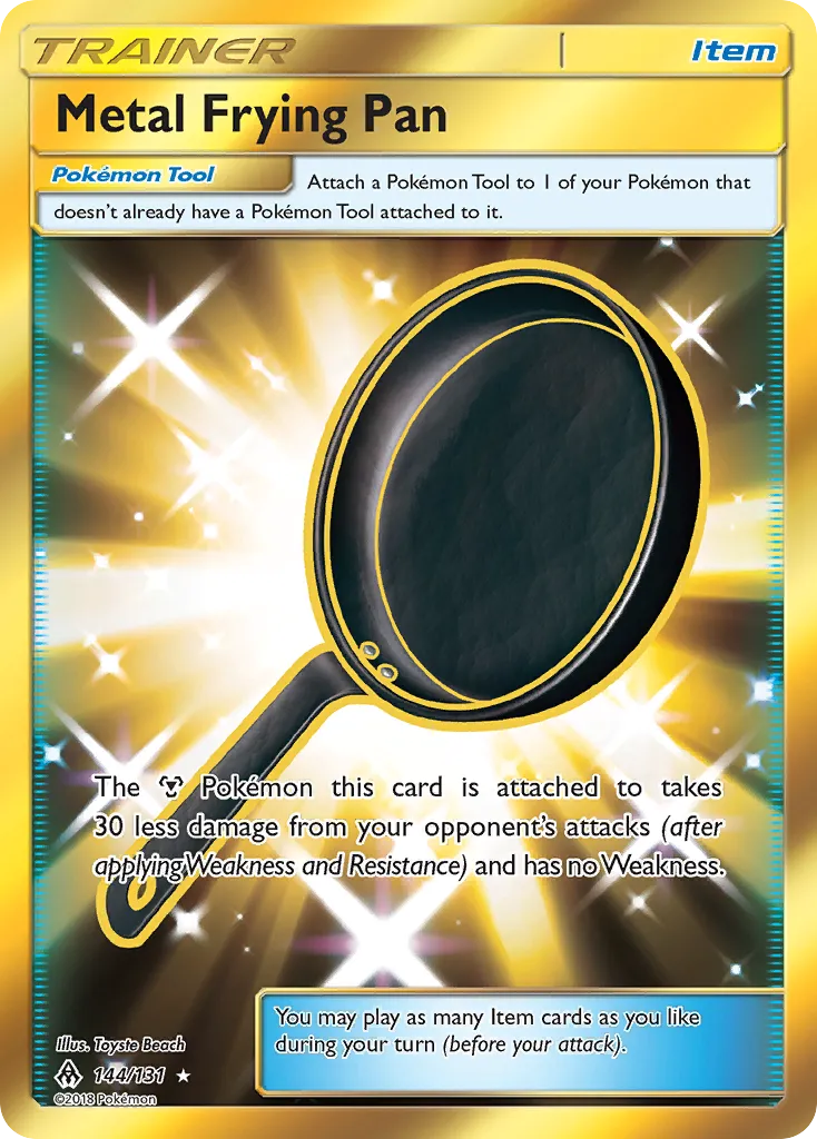Metal Frying Pan - Forbidden Light