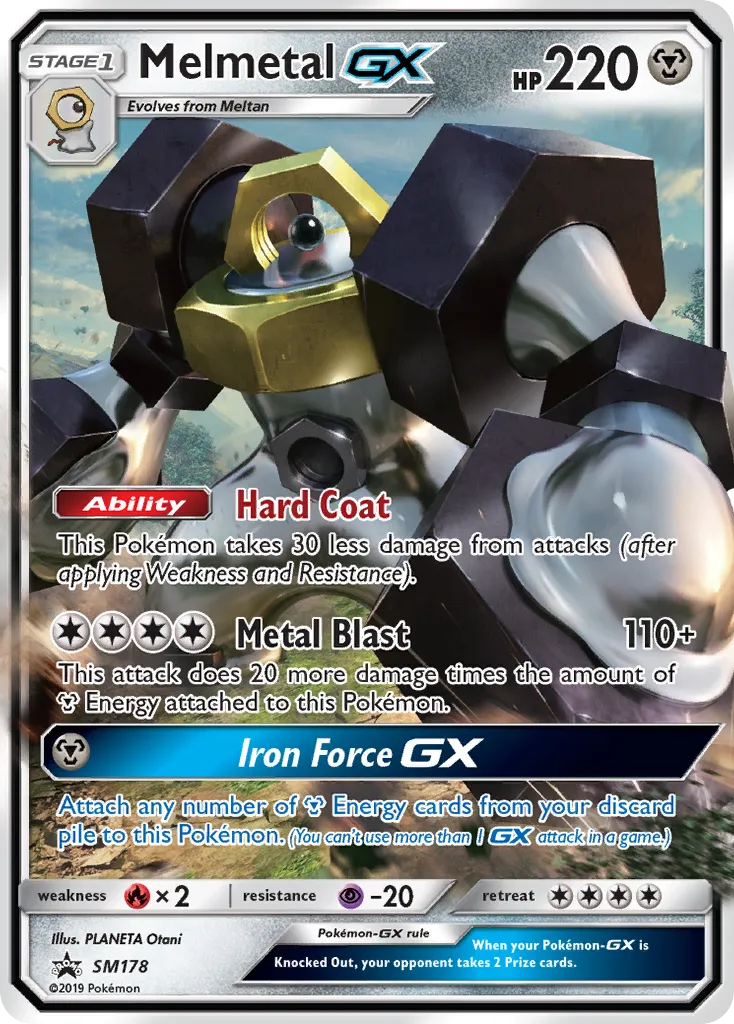 Melmetal-GX - SM Black Star Promos