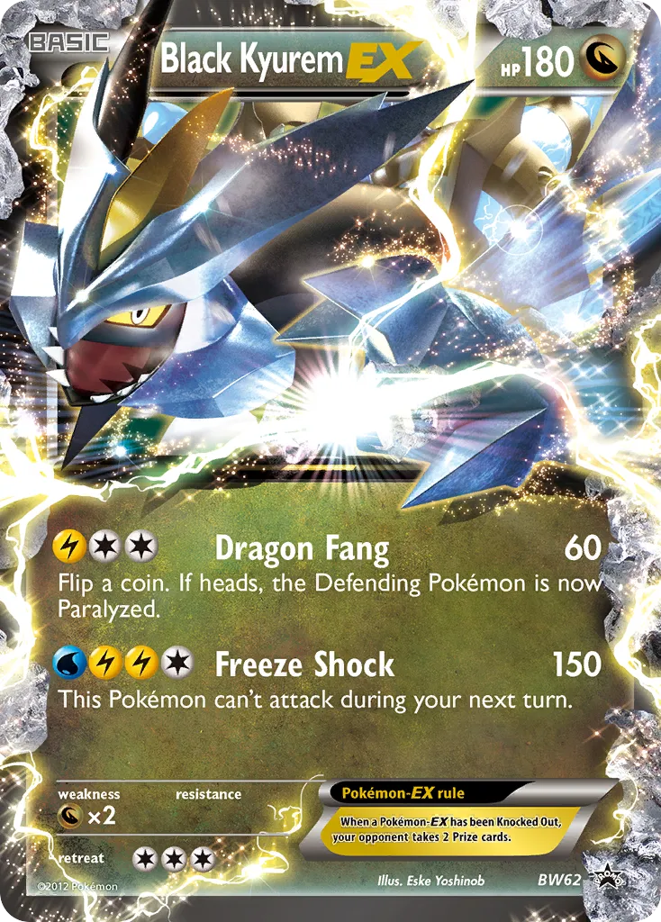 Black Kyurem-EX - BW Black Star Promos