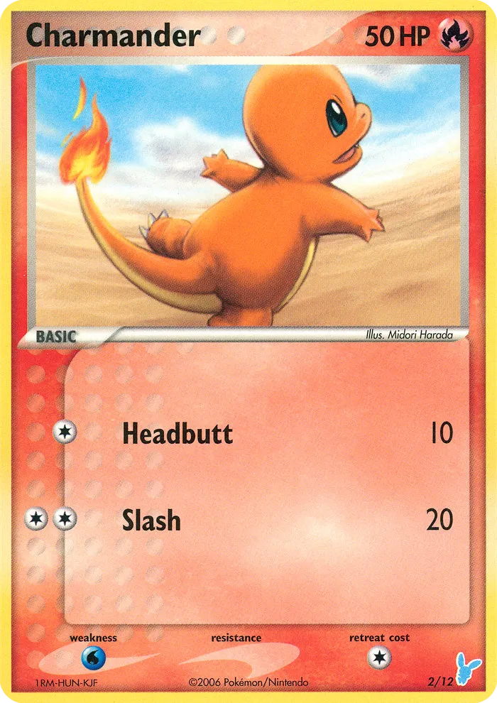 Charmander - EX Trainer Kit 2 Minun