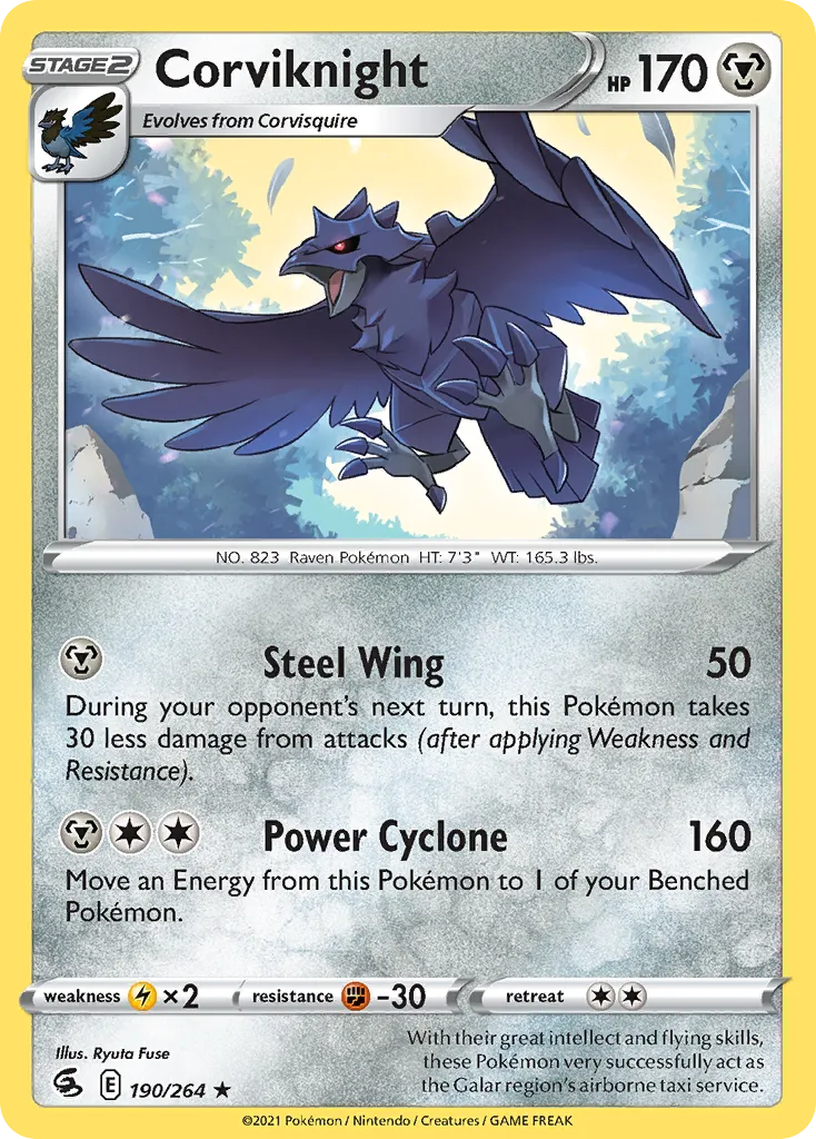 Corviknight - Fusion Strike