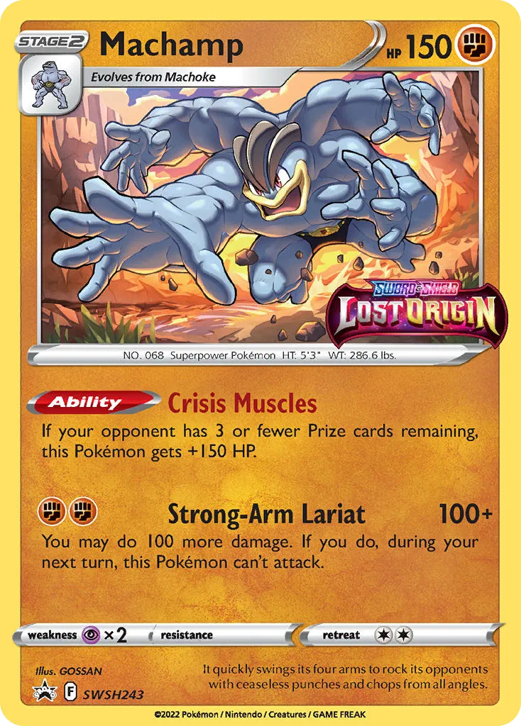 Machamp - SWSH Black Star Promos
