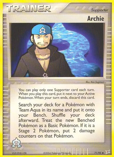 Archie - Team Magma vs Team Aqua