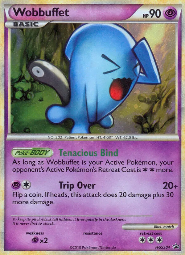 Wobbuffet - HGSS Black Star Promos