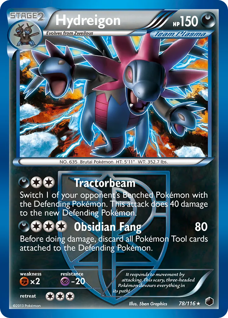 Hydreigon - Plasma Freeze