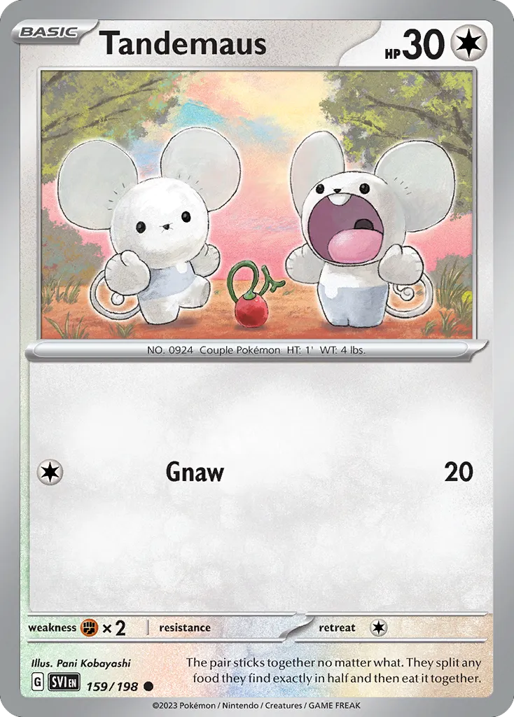 Tandemaus - Scarlet & Violet