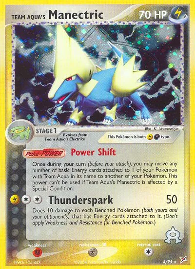 Team Aqua's Manectric - Team Magma vs Team Aqua