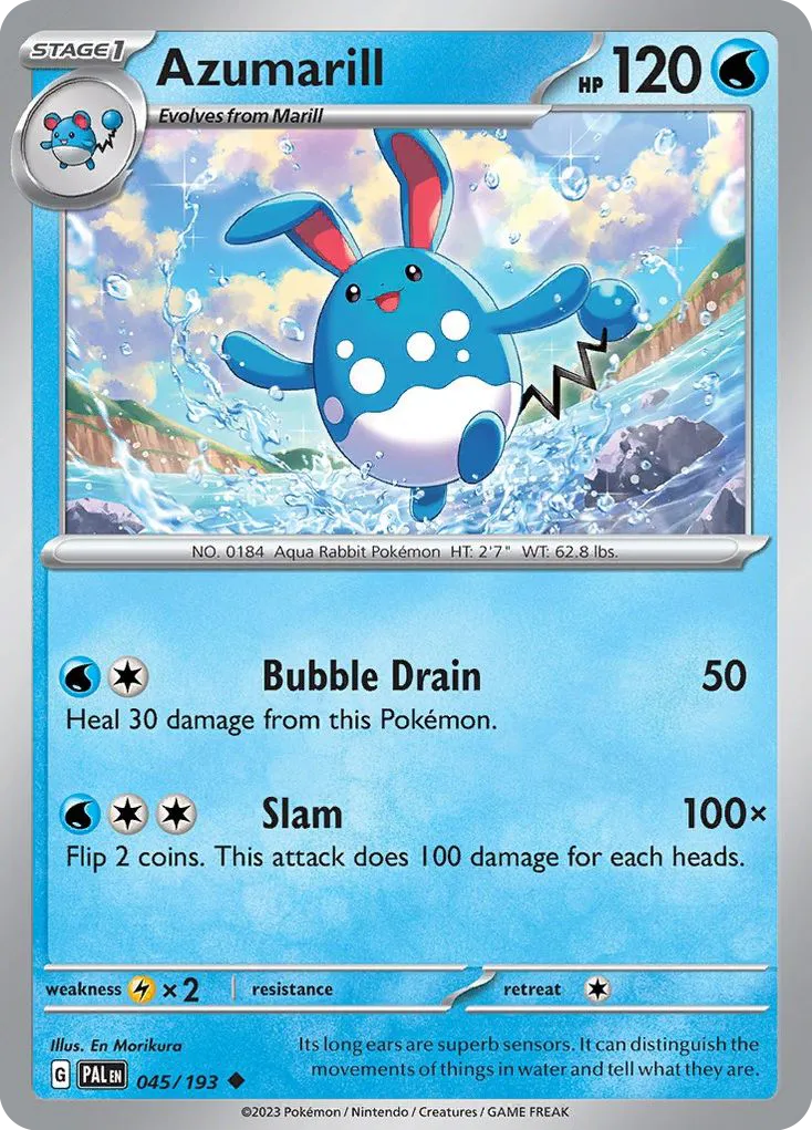 Azumarill - Paldea Evolved