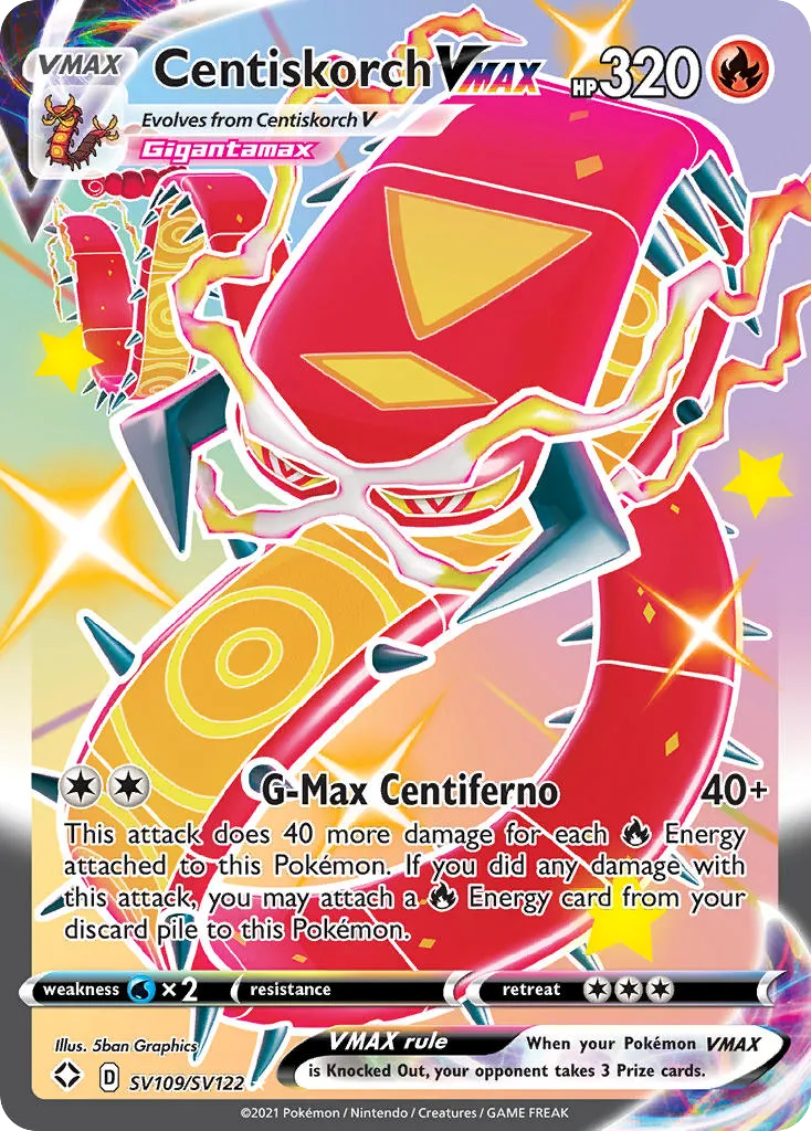 Centiskorch VMAX - Shining Fates Shiny Vault