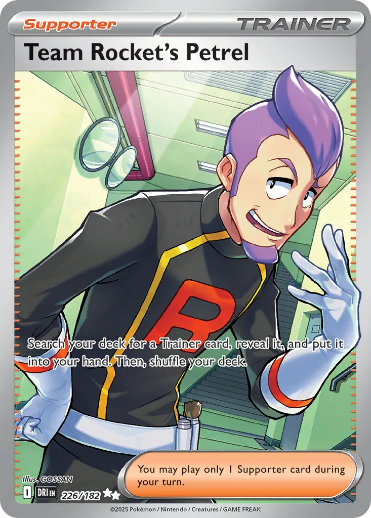 Team Rocket's Petrel - Destined Rivals