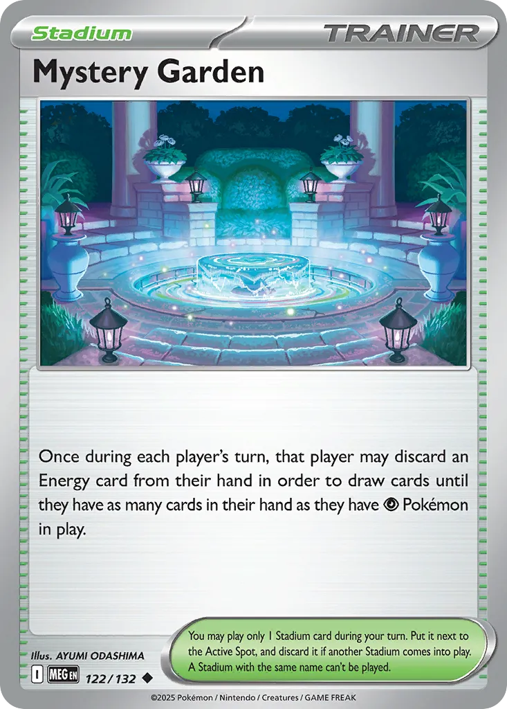 Mystery Garden - Mega Evolution