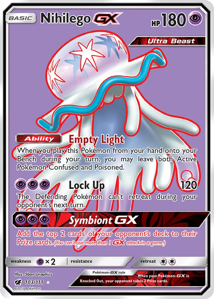 Nihilego-GX - Crimson Invasion