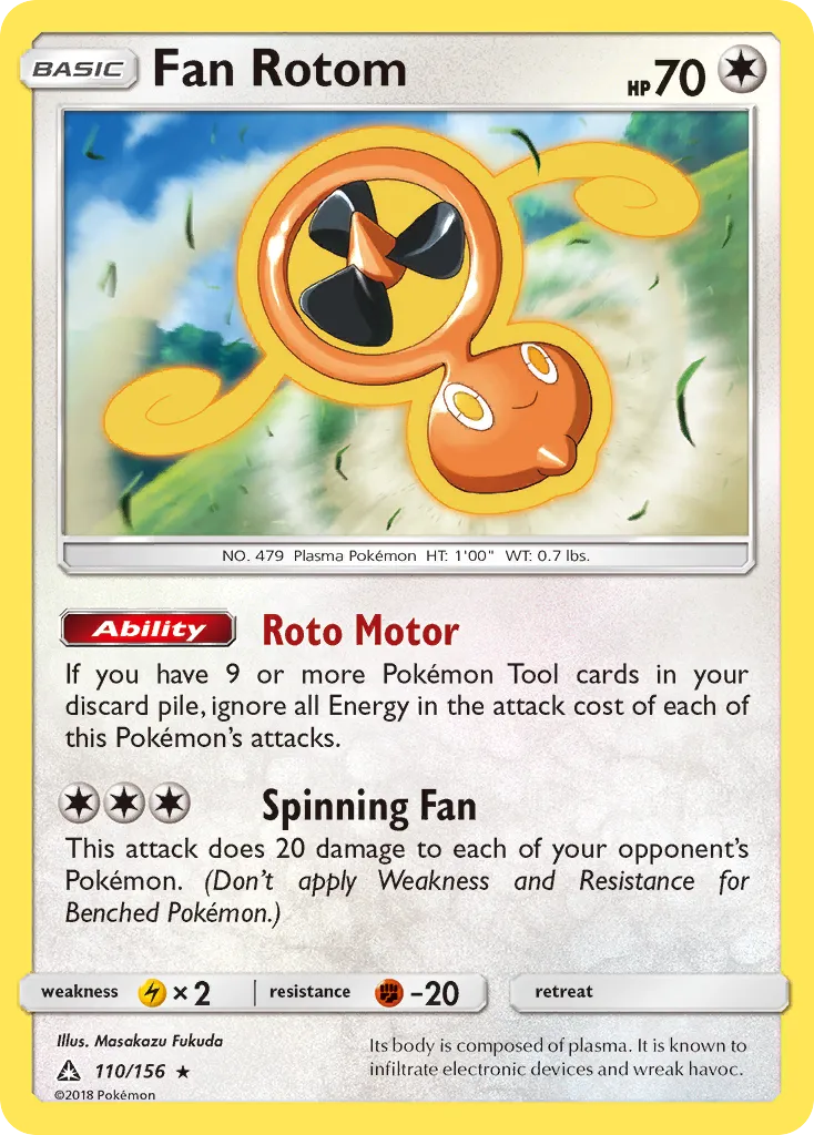 Fan Rotom - Ultra Prism