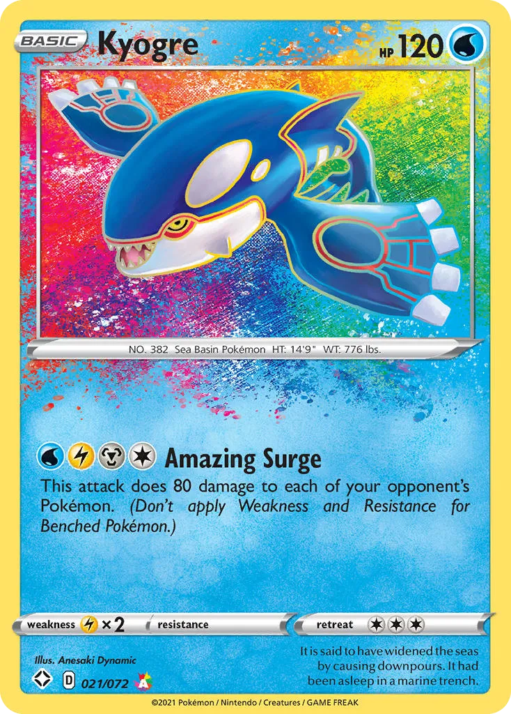 Kyogre - Shining Fates