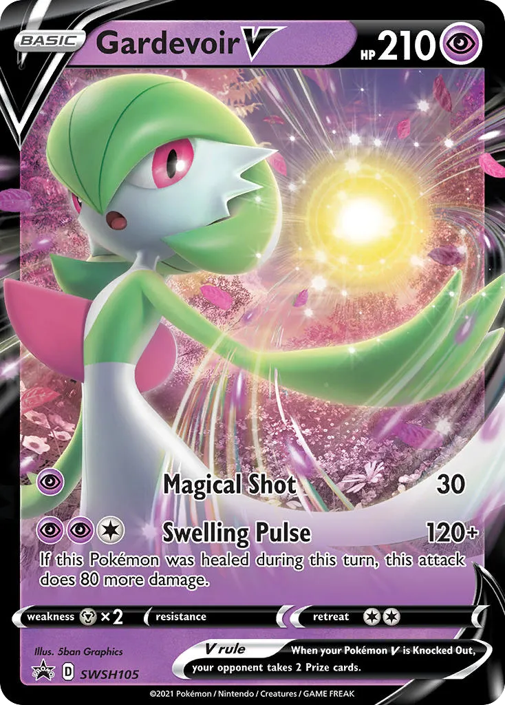 Gardevoir V - SWSH Black Star Promos
