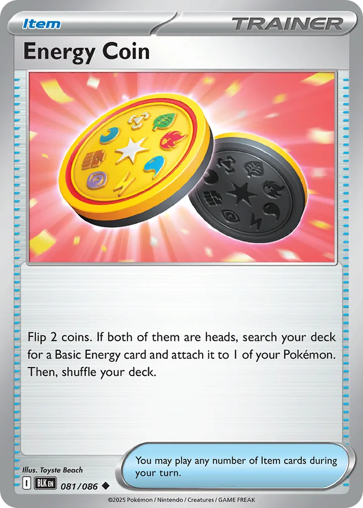 Energy Coin - Black Bolt