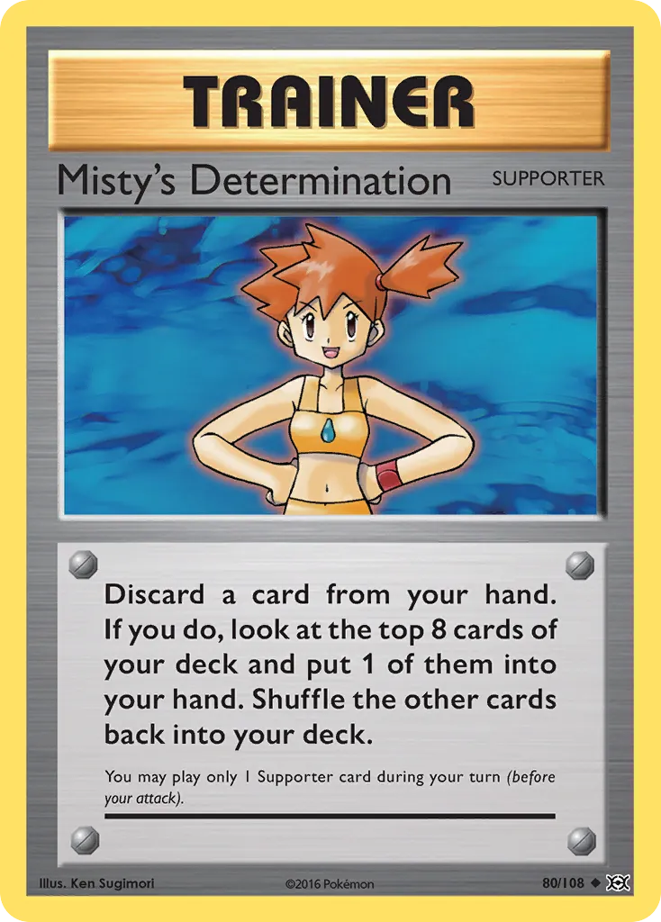 Misty's Determination - Evolutions