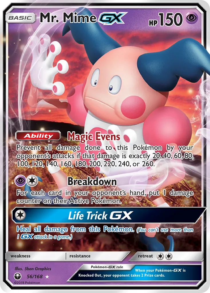 Mr. Mime-GX - Celestial Storm