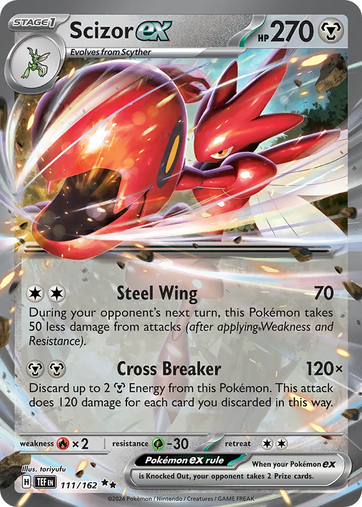 Scizor ex - Temporal Forces